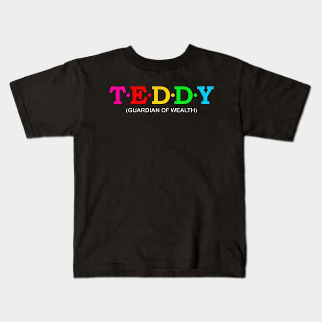 Teddy - Guardian of wealth. Kids T-Shirt by Koolstudio